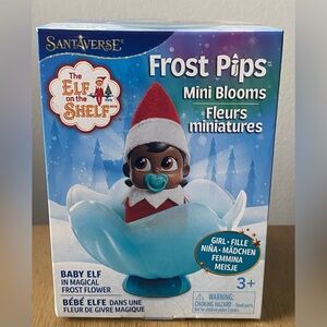 Elf on the Shelf Frost Pips Black Baby Girl Brown Eyes  Brown Dark Tone
